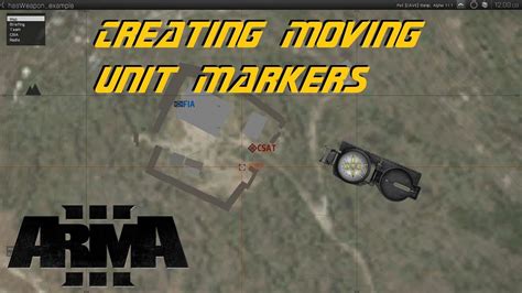 Arma 3 attach kill marker to moving target
